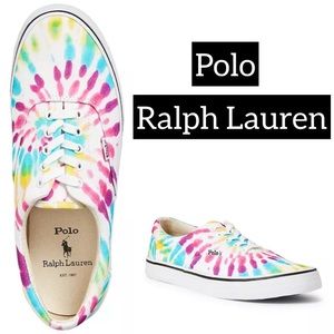 Polo Ralph Lauren tie dye Thornton sneakers